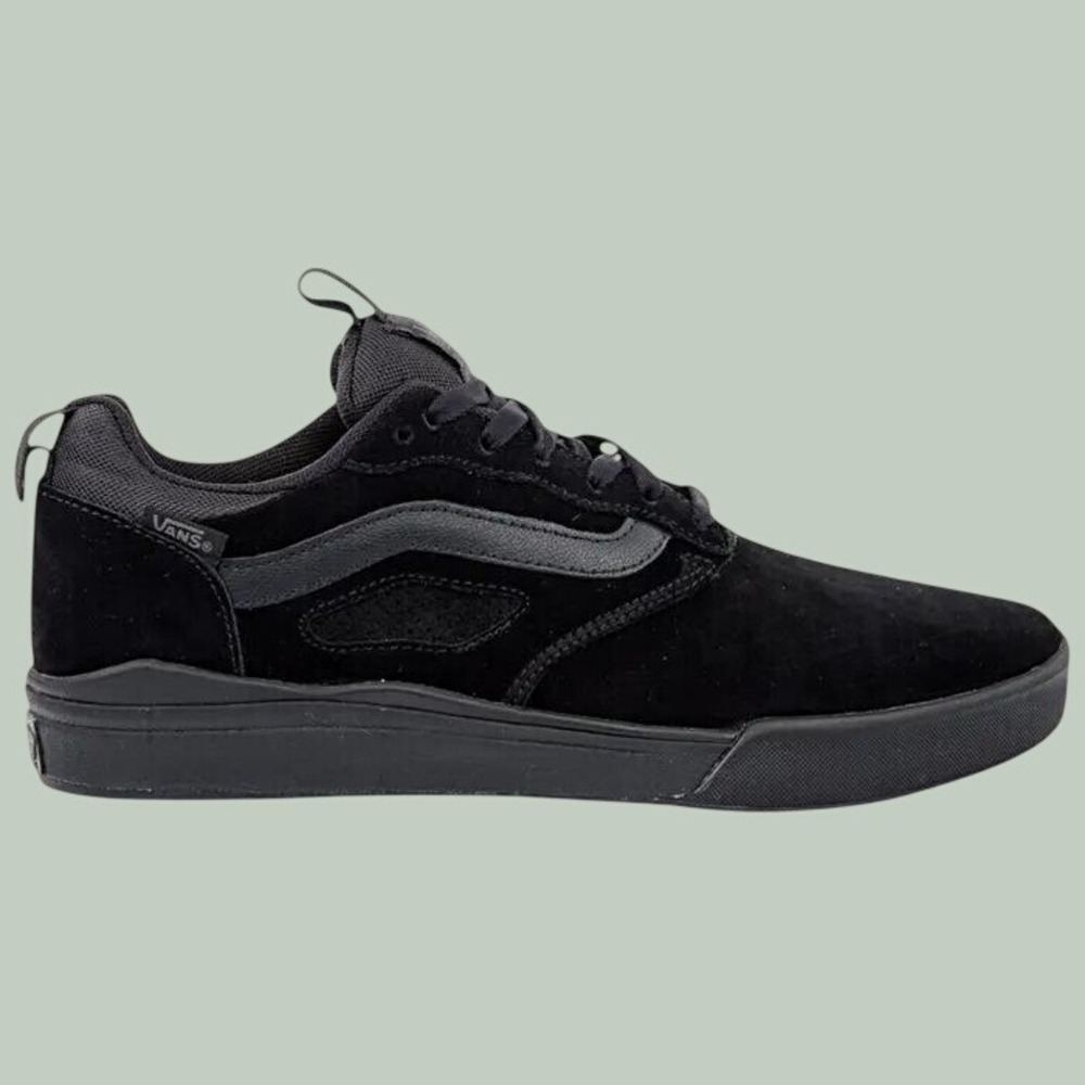 Vans UltraRange EXO SE Black Suede Low Top Sneakers Mens Size 13 NEW - Picture 2 of 9